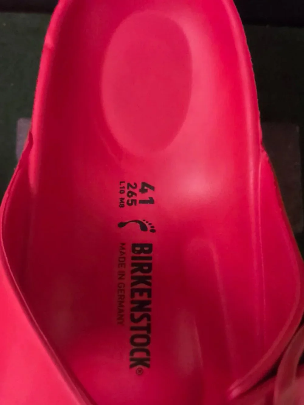 Birkenstock Arizona EVA Slide Sandals Red Waterproof